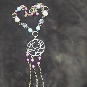 Cotton Candy  Color  Necklace!